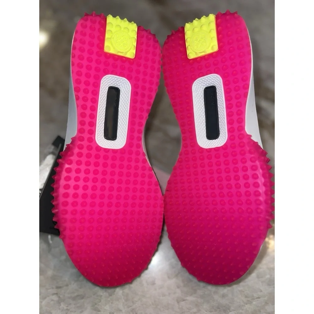 G/Fore G.112 Kiltie Women's 5 white pink Golf Shoes New  GLF000022 - Picture 11 of 12